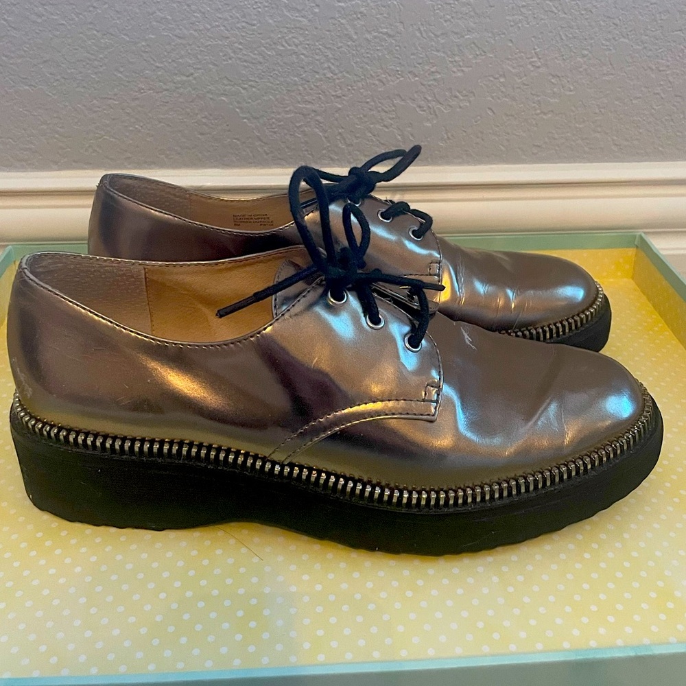 Michael Kors steampunk Viola lace up Oxford shoes
